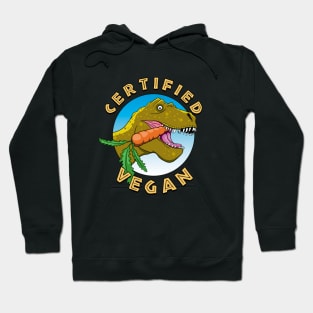 Certified Vegan Dinosaur Hoodie